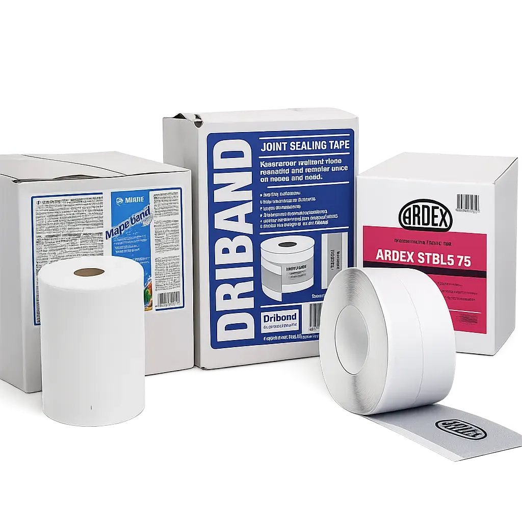 WATERPROOFING ROLLS AND TAPE